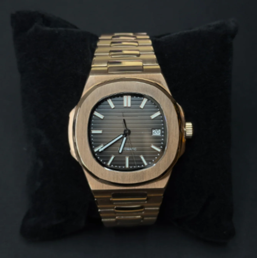 Nautilus Rose-gold Brown